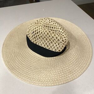 Dynamite Woven Straw Hat with Black Band